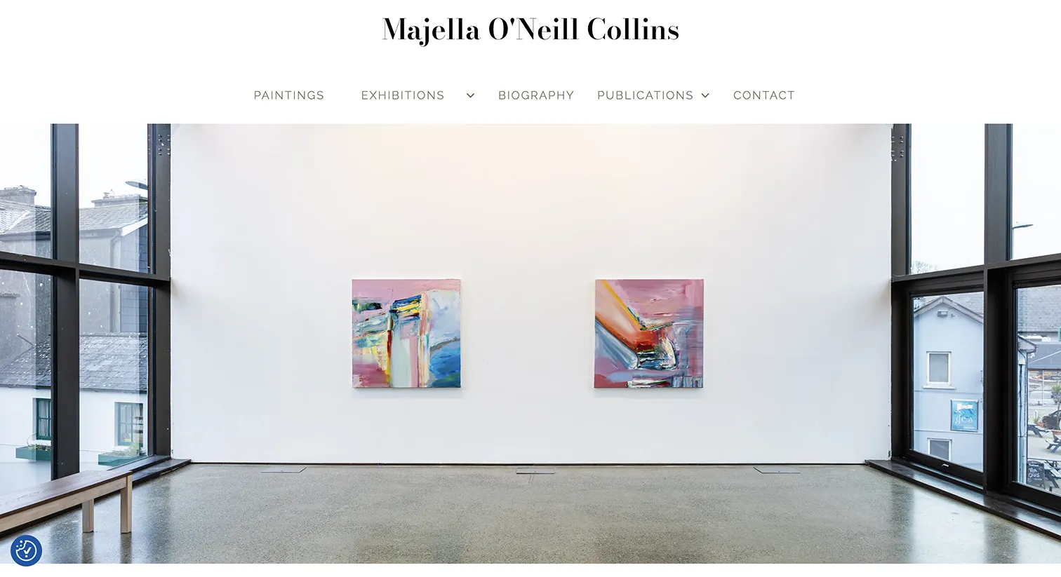 Landing Page of MONC website